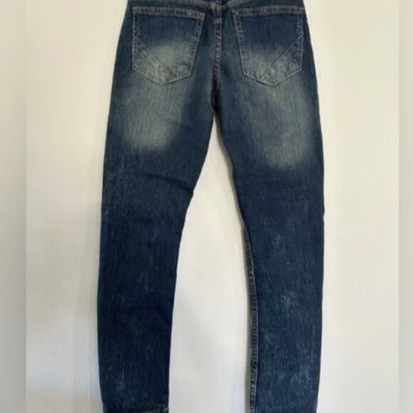 Arizona Jean Co Jeans Size 12 Reg Blue Denim Straight Leg Adjustable - Picture 3 of 9